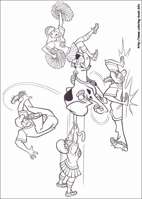 Scooby Doo kolorowanki